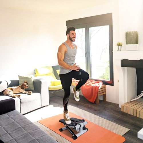 Mini Stepper with Resistance Bands and LCD Monitor M8321