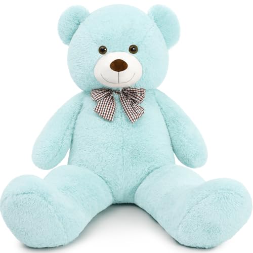 Giant Teddy Bear Plush, Life Size Large Teddy Bear Stuffed Animal 5 Feet T1734