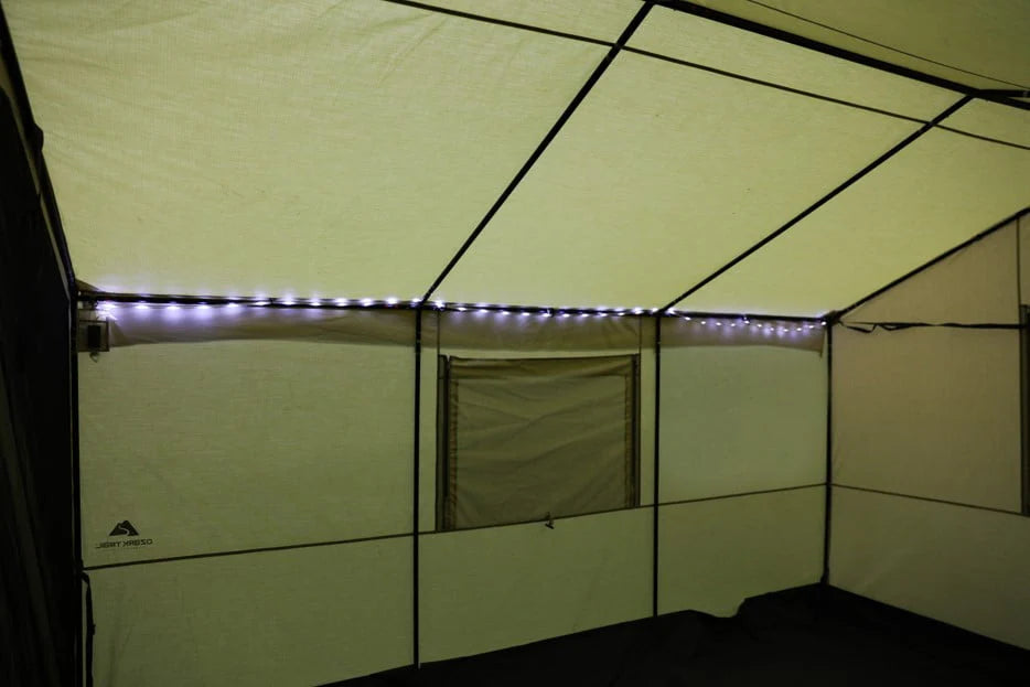 6-Person 12' x 10' Outdoor Wall Tent with Stove Jack M131