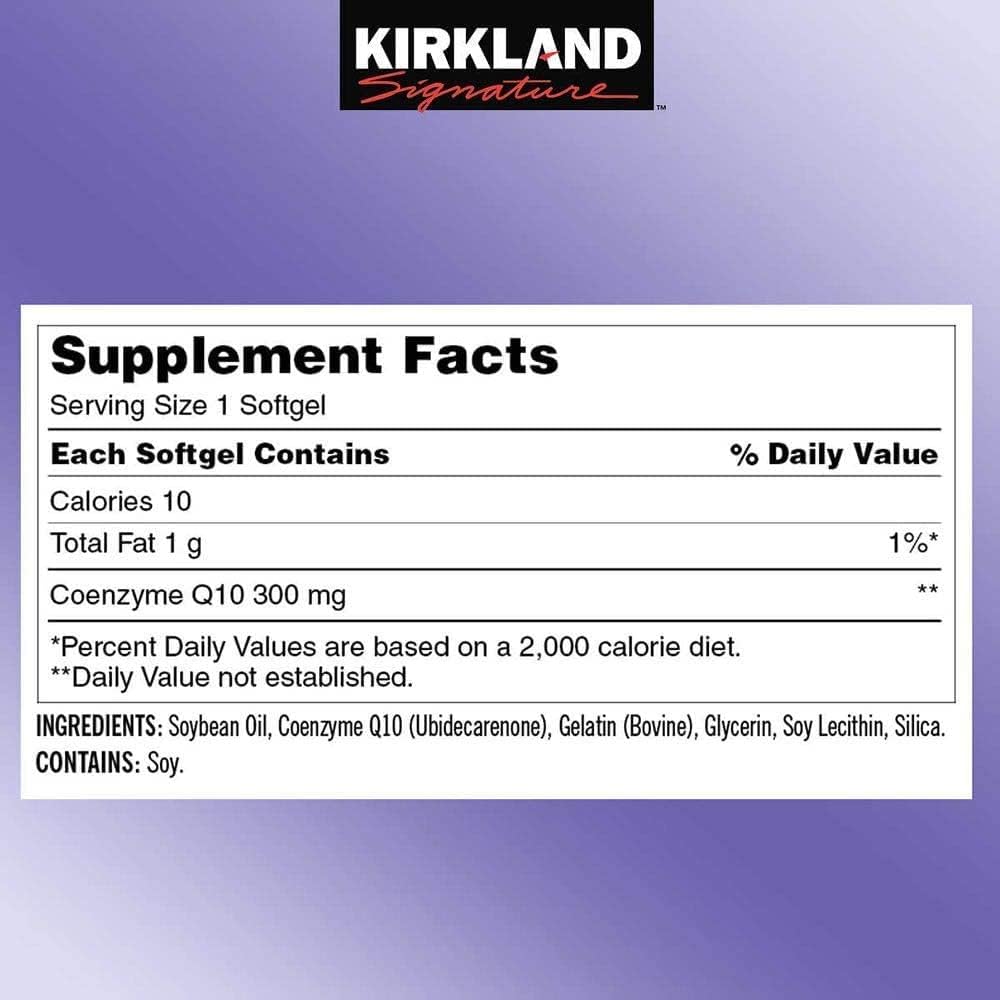 300 mg CoQ10 100 Softgels (Pack of 2) T39377