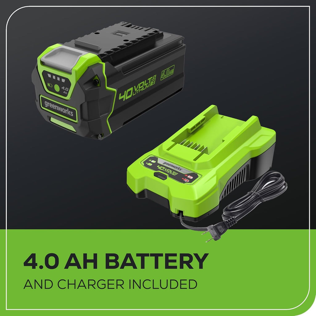 40V 20" Brushless Push Mower with 4.0Ah Battery L616