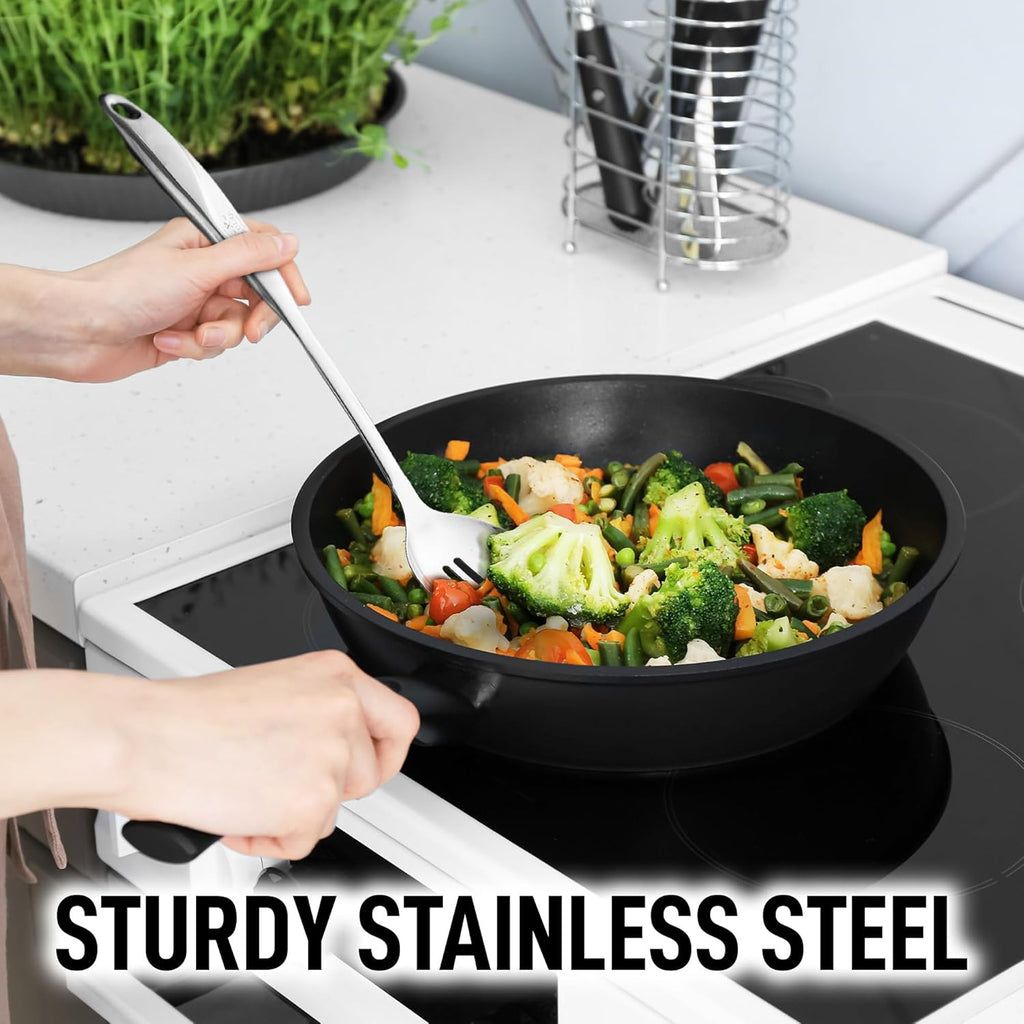 15" Stainless Steel Slotted Spoon J46229