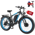 26 Inch Fat Tire Electric Mountain Bike 4000W Peak 48V 23Ah 21 Speed G318158