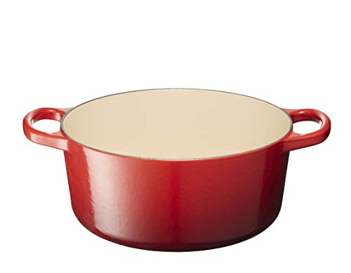 3.5 qt. Enameled Cast Iron Round Dutch Oven J8511