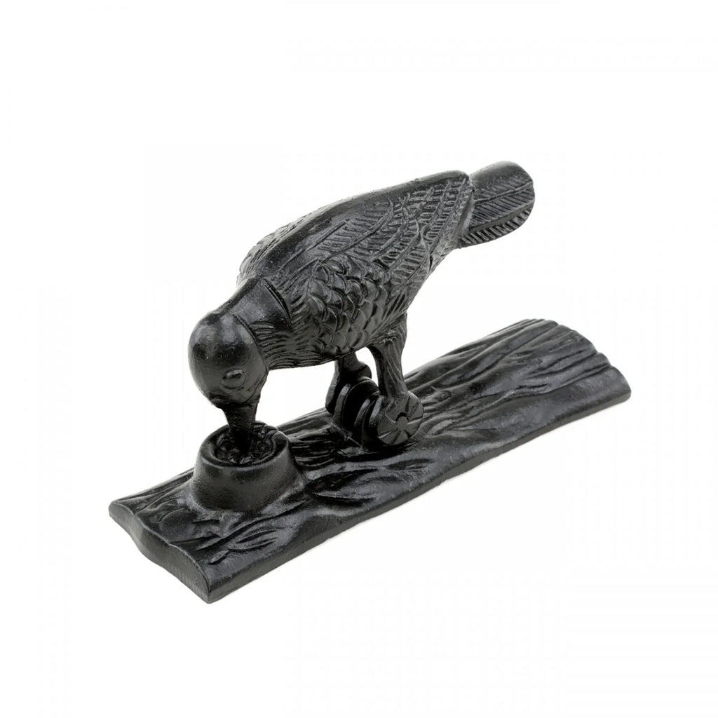 Black Cast Iron Door Knocker, 6.5in High Q29528