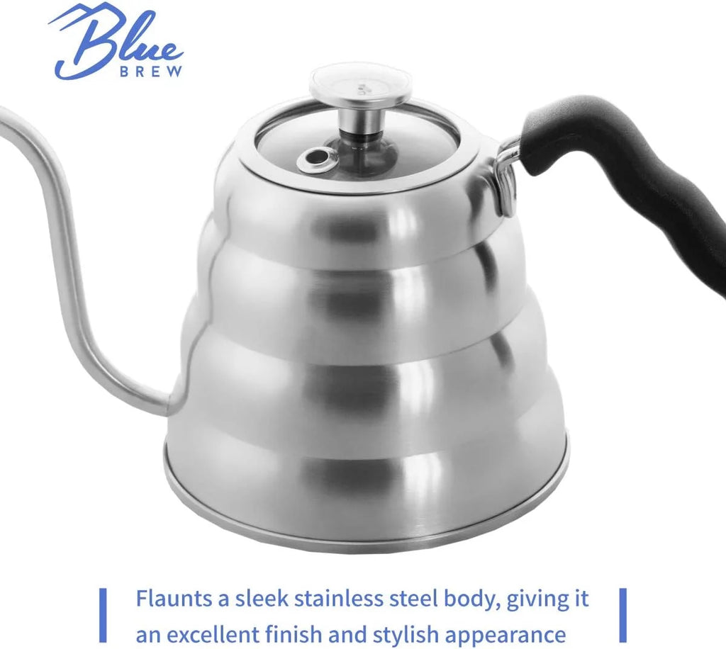 40 Fl Oz Stainless Steel Gooseneck Kettle R918016