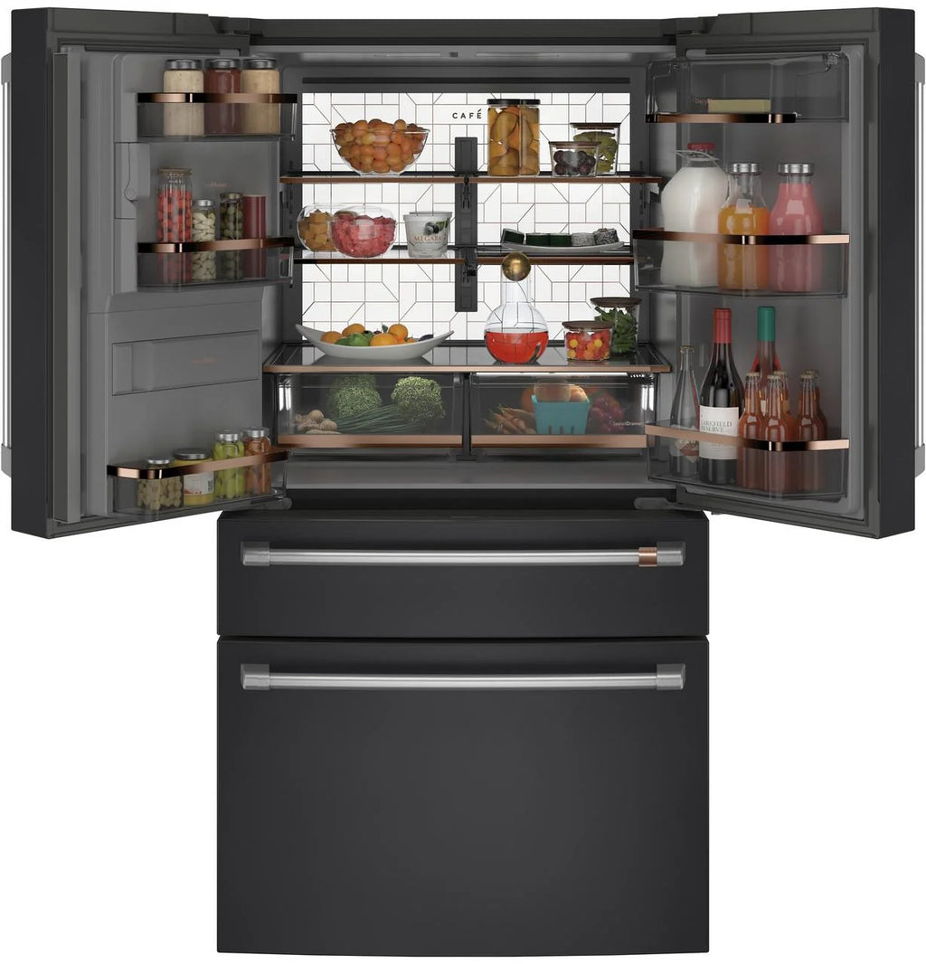 36" Wide 22.3 Cu. Ft. Smart Counter-Depth 4-Door French-Door Refrigerator O710