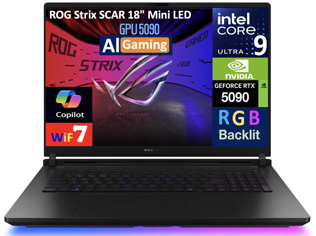 18in 240Hz Mini LED WQXGA Gaming Laptop J2772