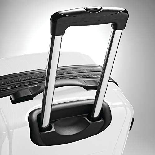 Brushed Anthracite Hardside Expandable Luggage with Spinner Wheels, Checked-Large 28-Inch O929