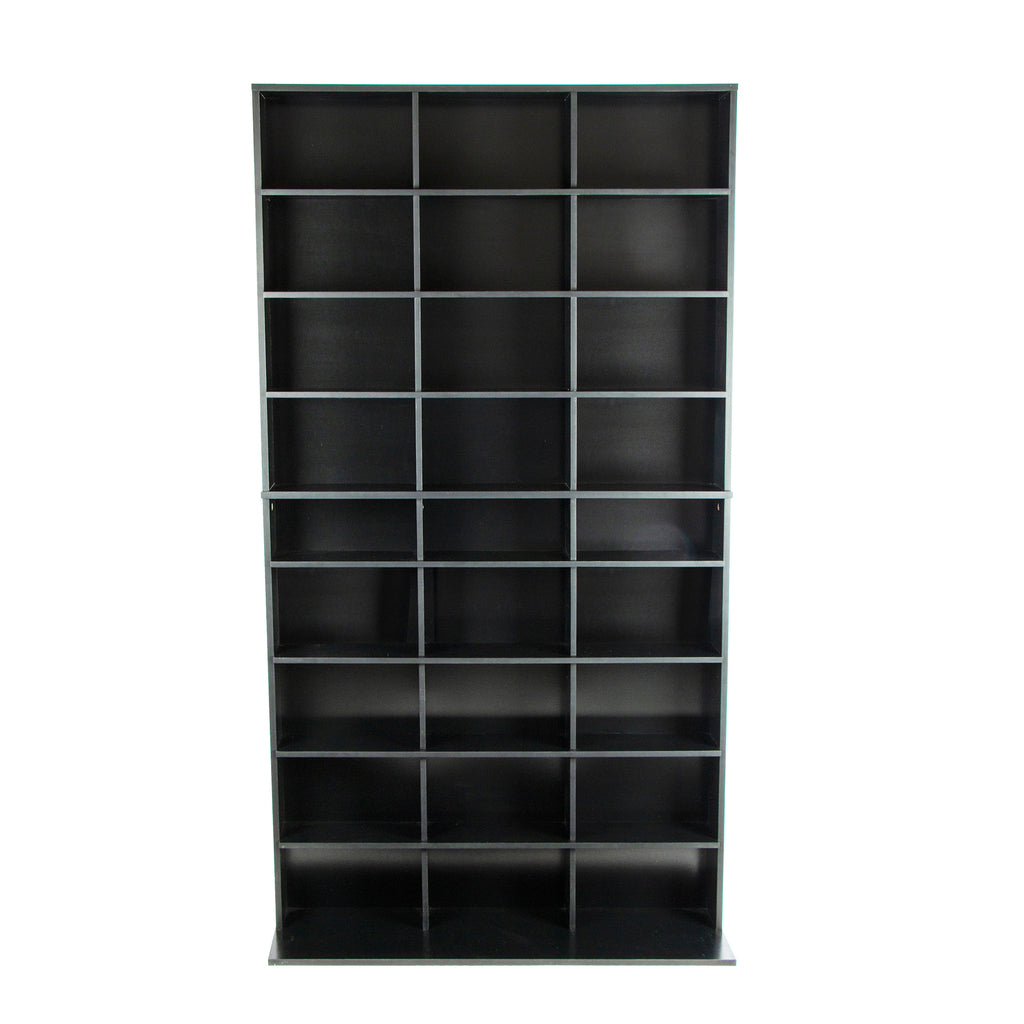 Black Media Storage Cabinet XL T7685