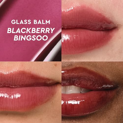 Mini Glass Balm Lip Treatment Set of 4 Vegan Lip Balms P161568