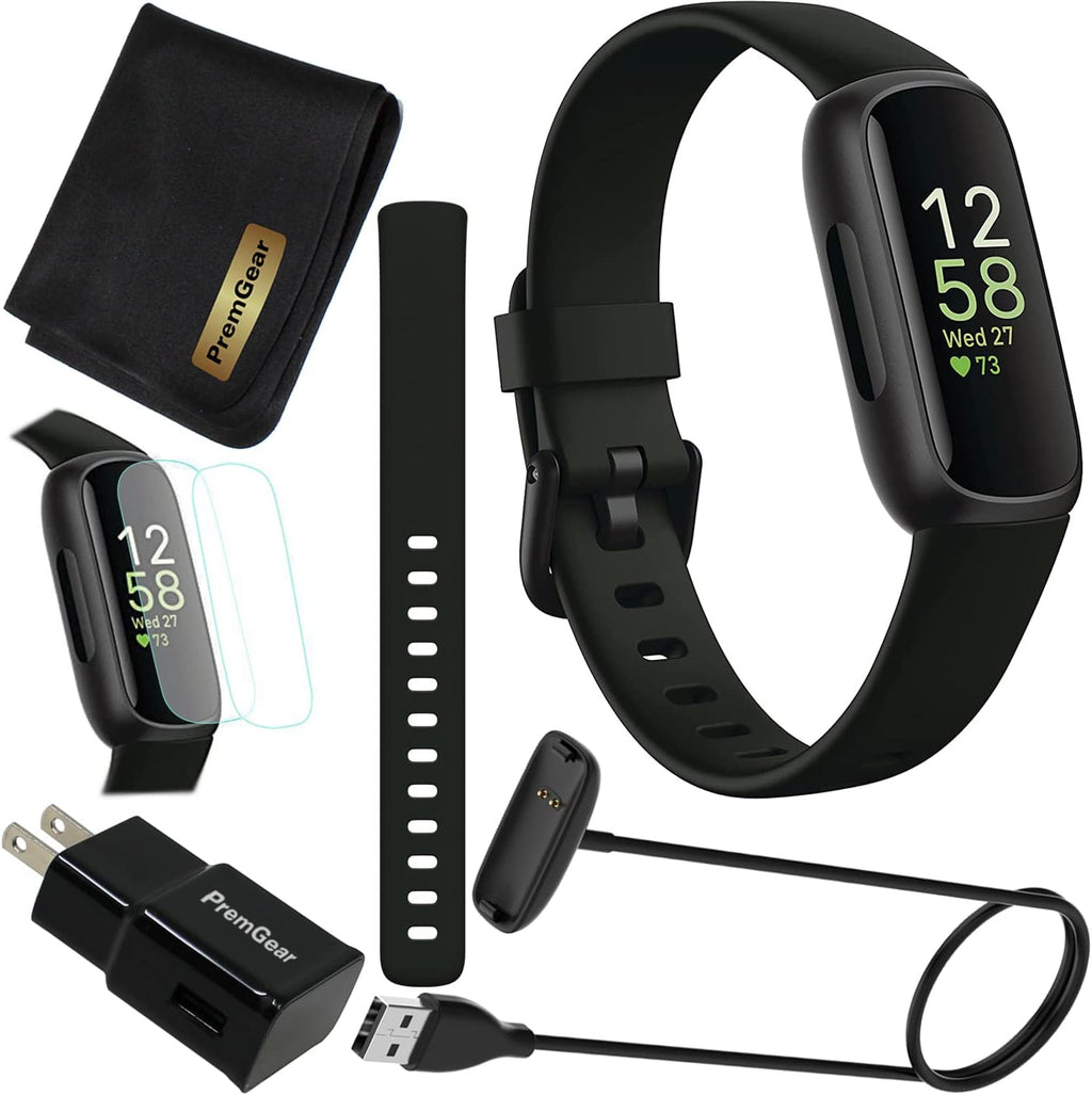 Black Activity Tracker with Heart Rate A679014