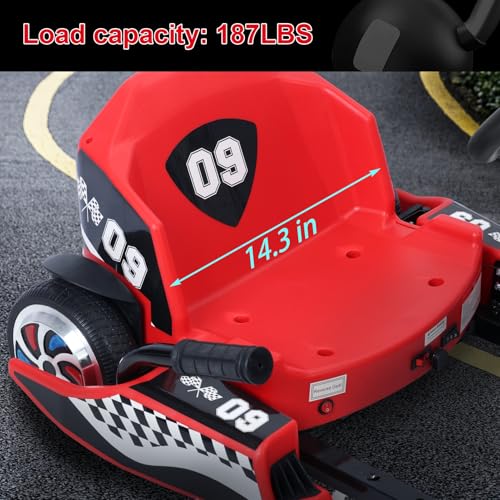 Black Electric Drift Kart P8159