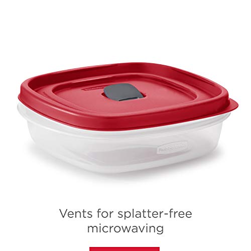 16-Piece Food Storage Containers with Lids (Red) C923