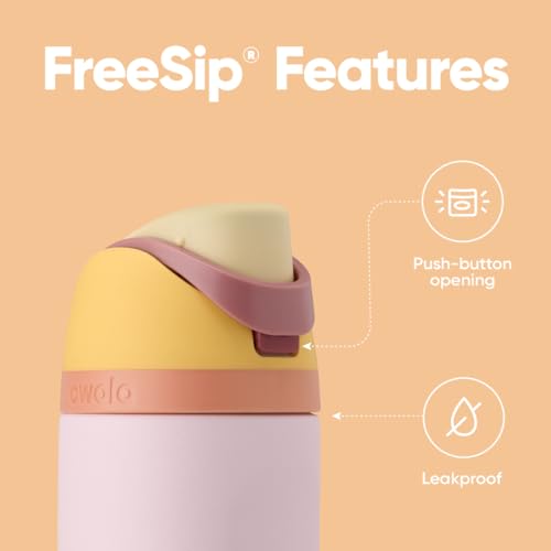 16 oz Stainless Steel Water Bottle with Straw D15218