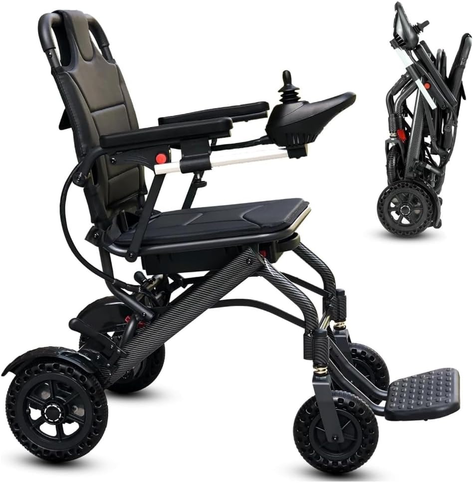 33Lbs Lightweight Foldable Electric Wheelchair P397