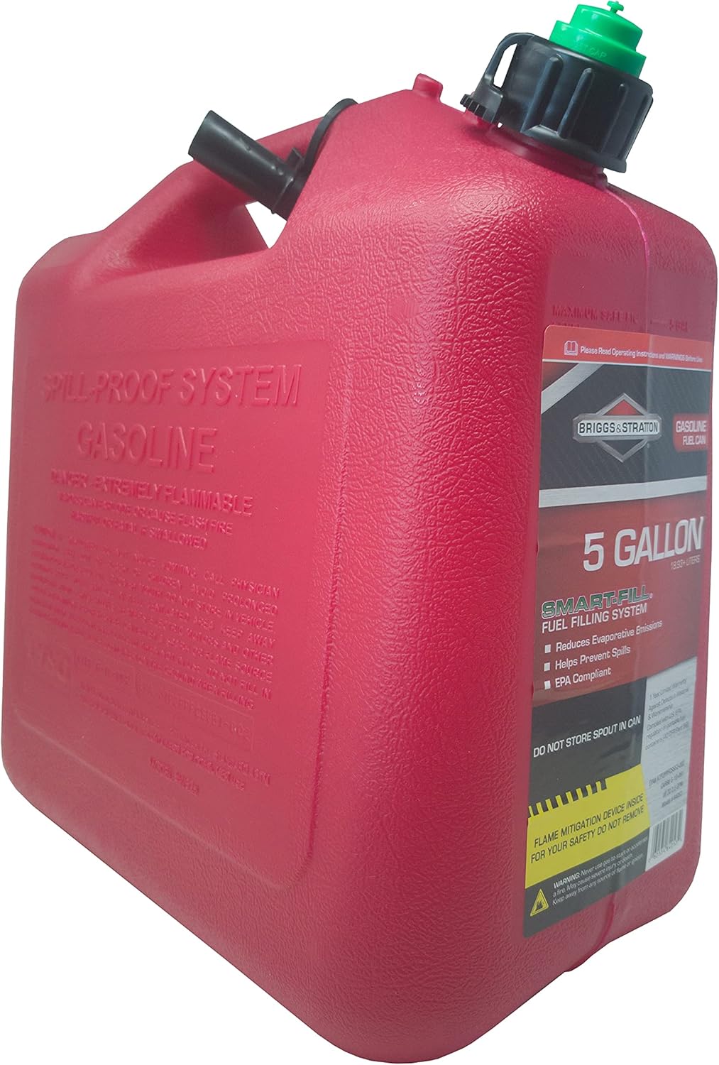 Red Five Gallon Gas Can Q577