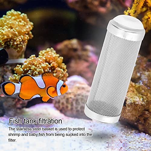 5PCS Stainless Steel Aquarium Filter Guard Net W487