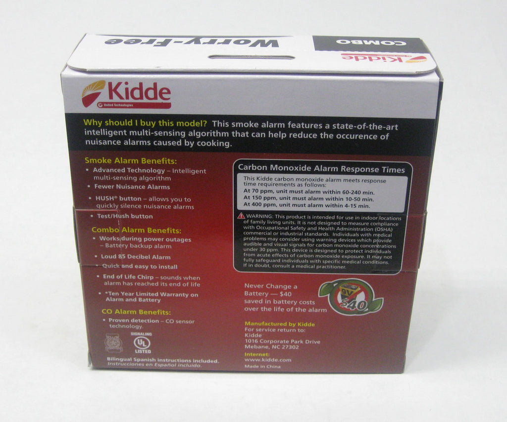 Smoke and Carbon Monoxide Alarm L3225
