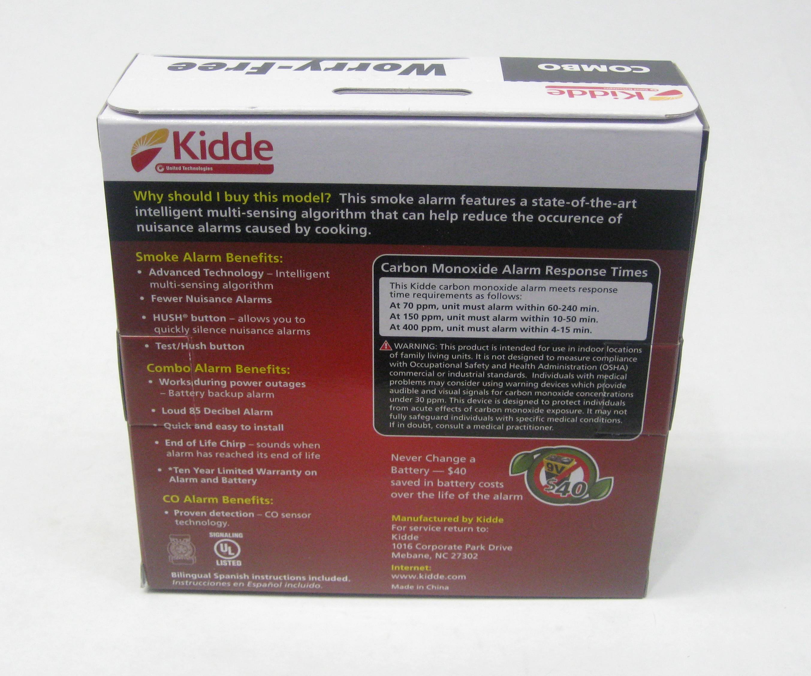 Smoke and Carbon Monoxide Alarm L3225