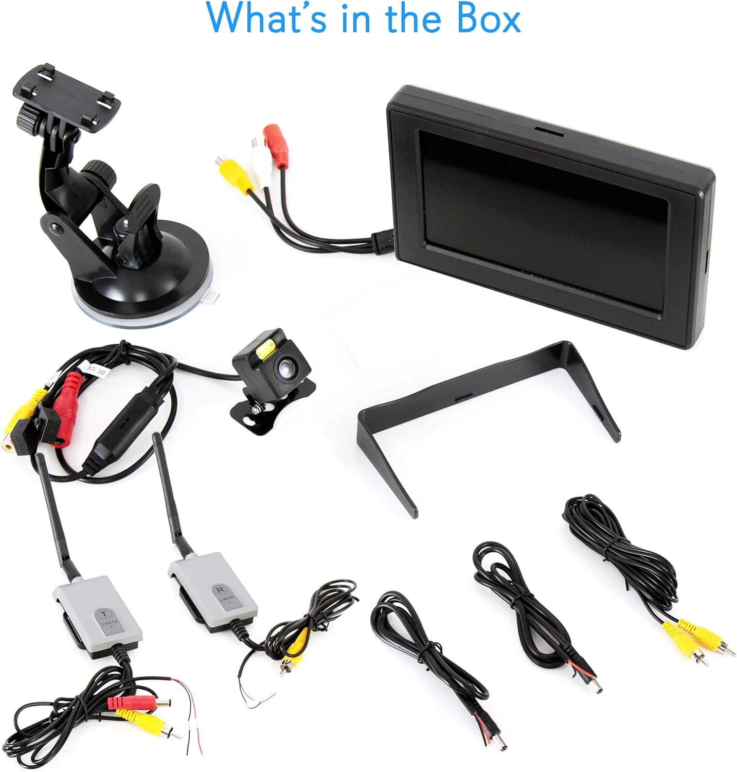 4.3" Wireless Waterproof Rear View Camera with Night Vision D145151