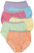 6-Pack Heather Brief Panties L560220
