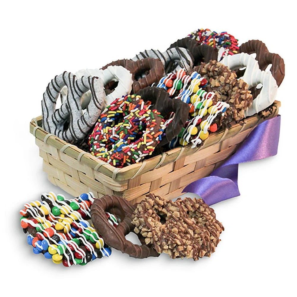 Gourmet Chocolate Covered Pretzel Twists C509