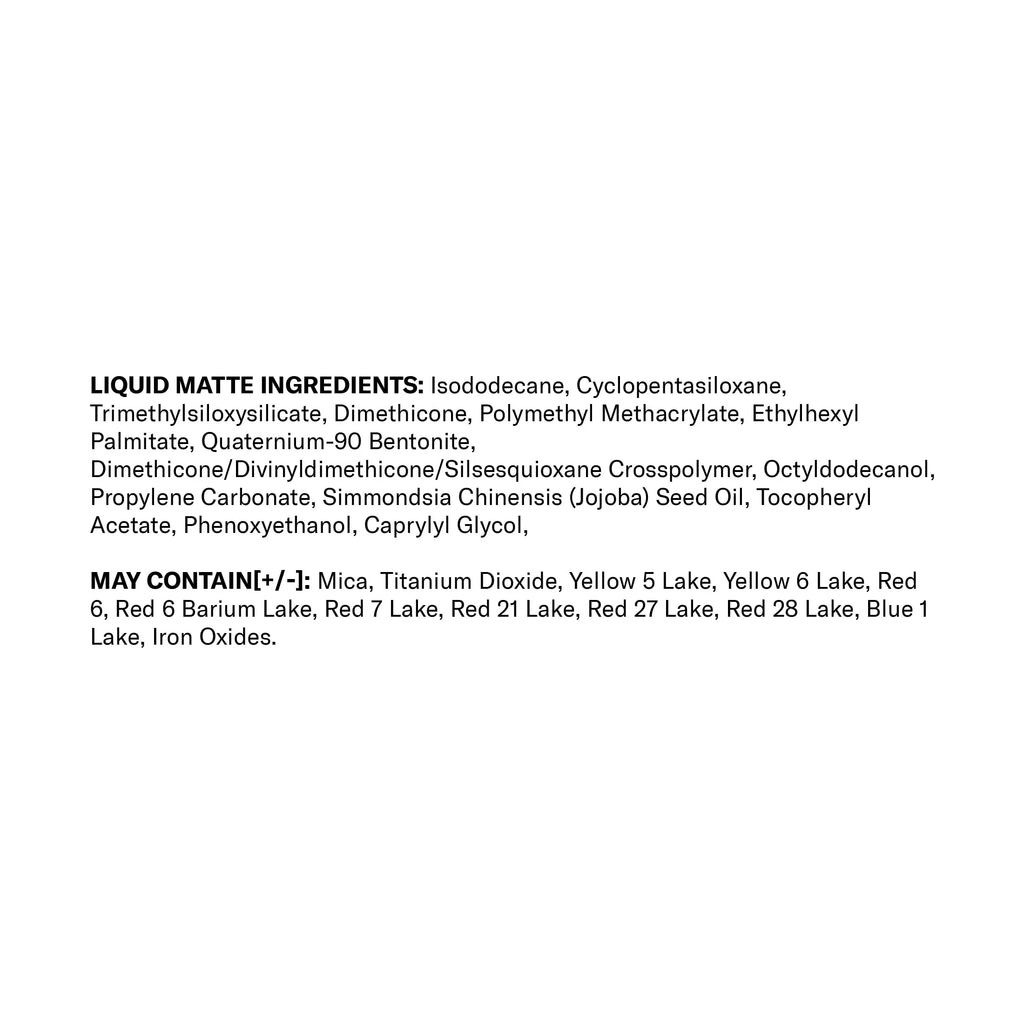 Vegan Matte Liquid Lipstick, 0.24 fl oz E589169