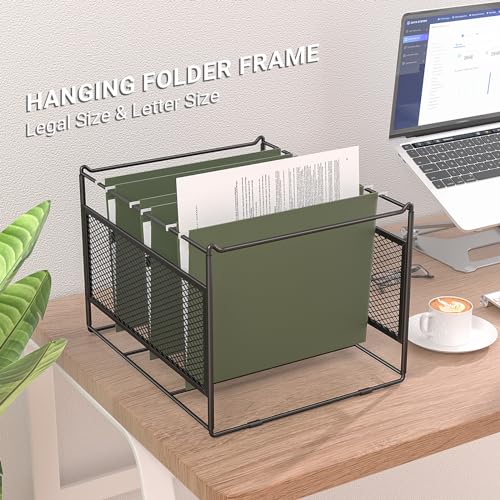 Hanging File Folder Frame for Legal and Letter Size, 1 Pack X287
