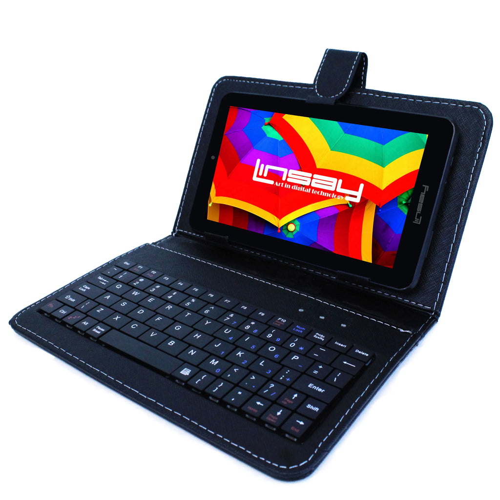 7" Tablet Quad Core 2GB RAM 64GB Storage Android 13 Black U304