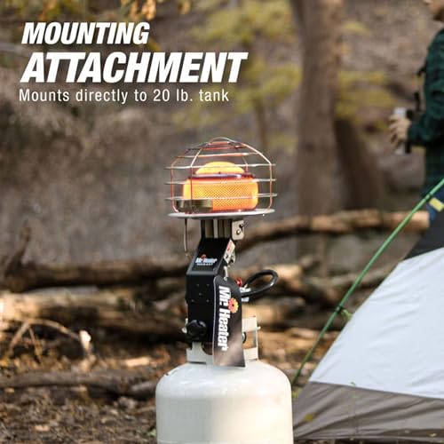45,000 BTU Radiant Tank Top Portable Propane Heater P7441