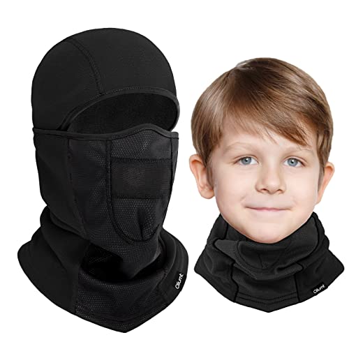 Kids Balaclava Ski Mask Winter Breathable Face Mask Windproof Neck Warmer Y534772