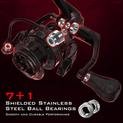 5.2:1/6.2:1 Gear Ratio Spinning Reel with Graphite Frame Z984510