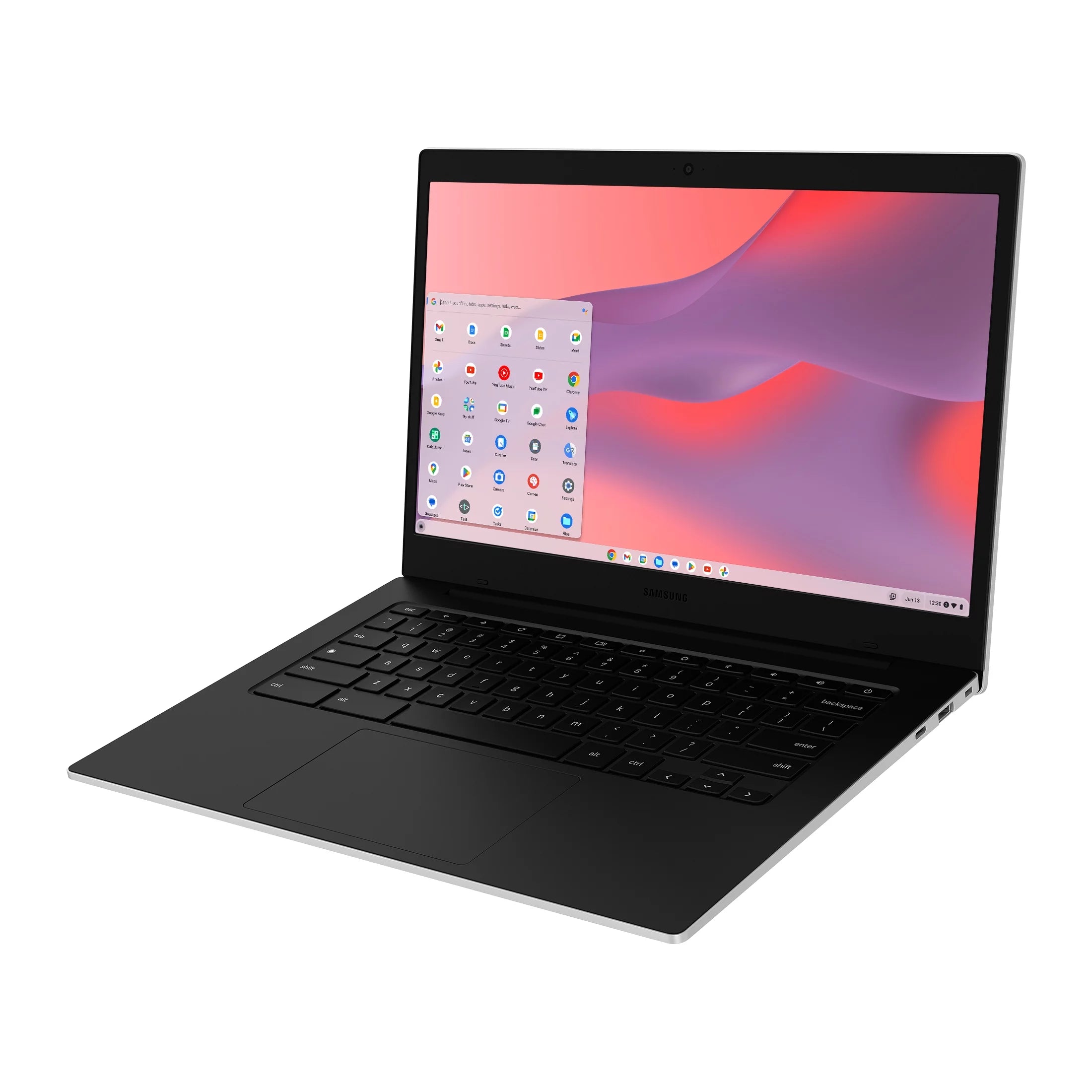 14" HD LED Intel Celeron N4500 4GB RAM 64GB Storage ChromeOS Silver Chromebook G222284