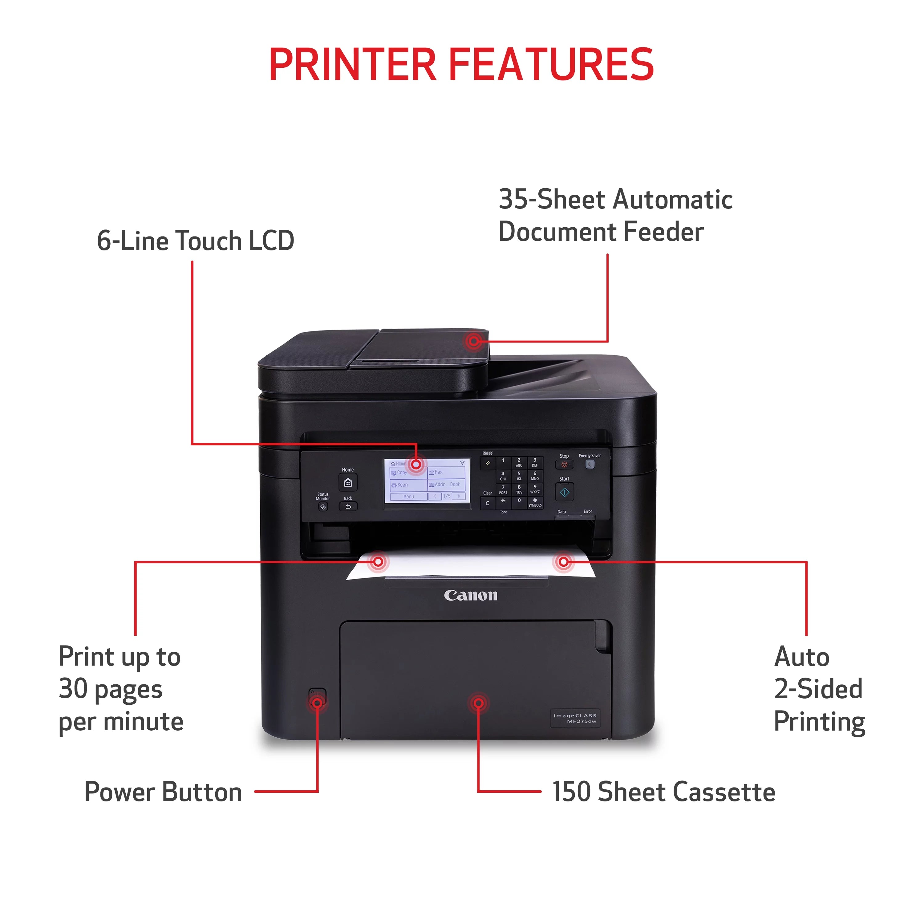 Wireless Duplex Laser Printer Z429505