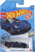 Blue 144/250 Hot Wheels Corvette ZR1 Convertible N7315