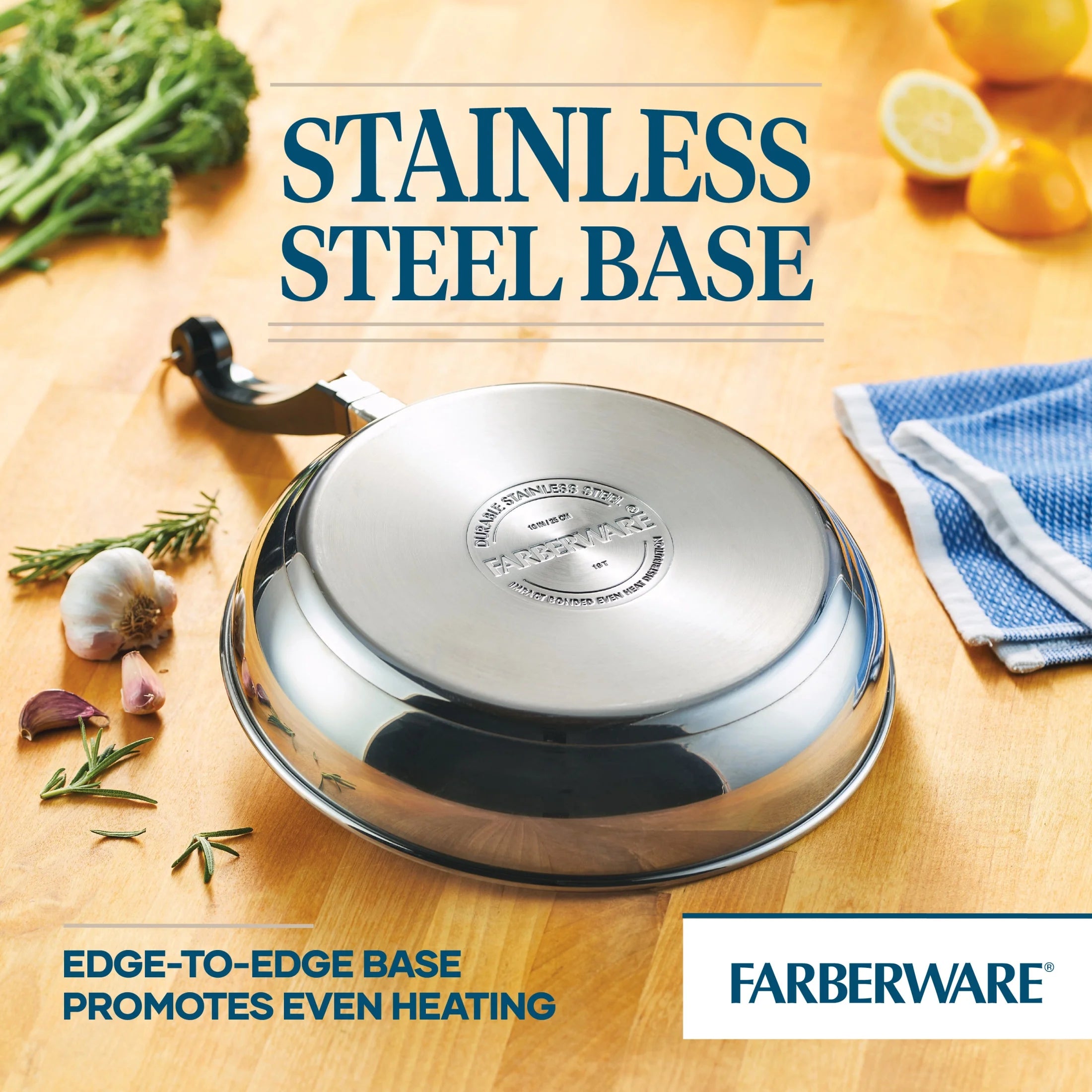 15 Piece Stainless Steel Pots and Pans Set S611768
