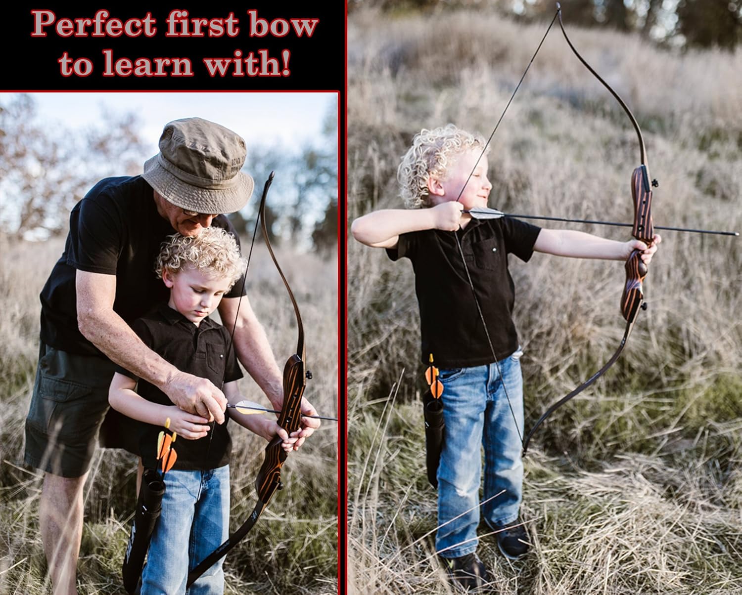 48" Takedown Recurve Bow, Draw Weight 14lb O333