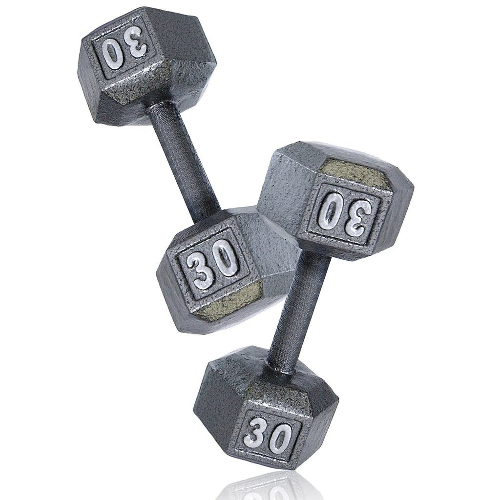 Cast Iron Dumbbell, 25 Lb. Pair D2229
