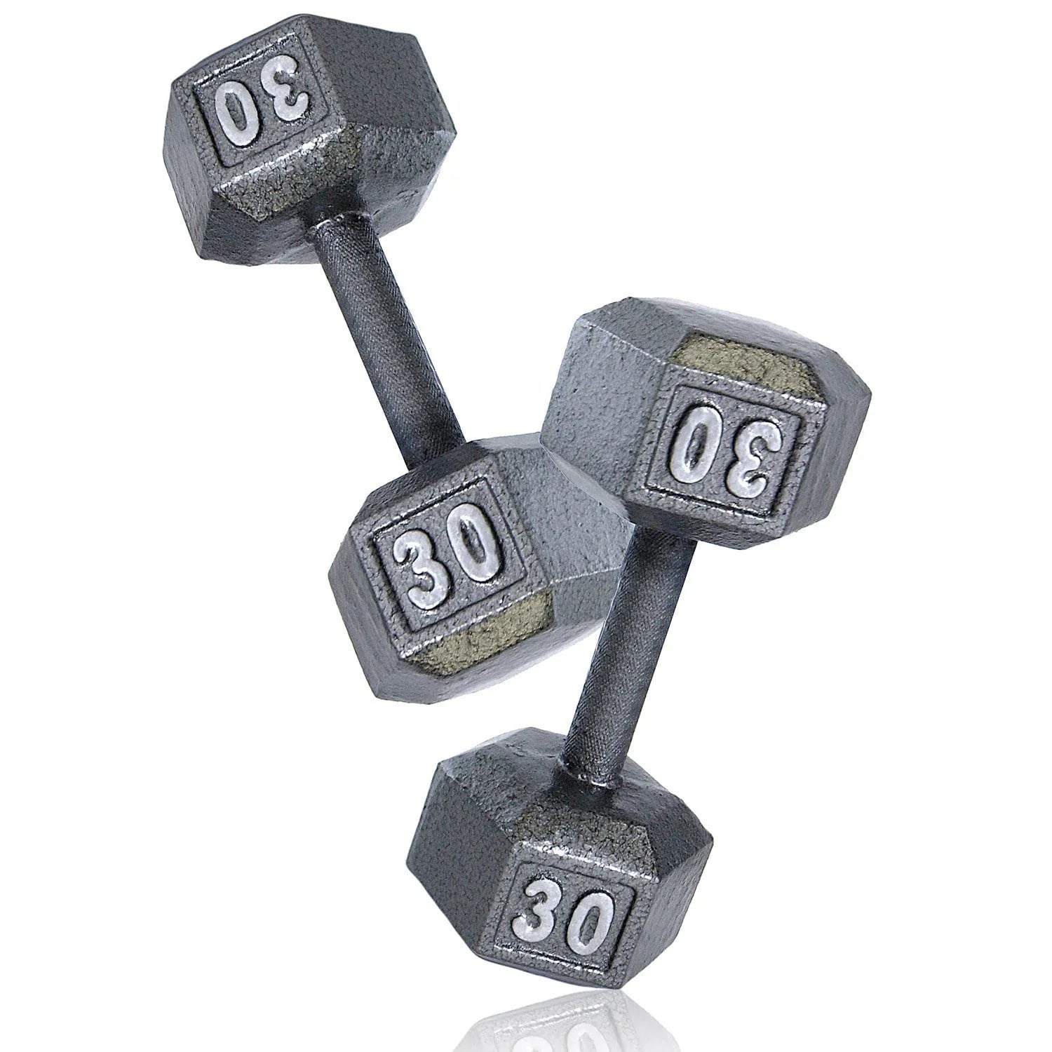 Cast Iron Dumbbell, 25 Lb. Pair D2229