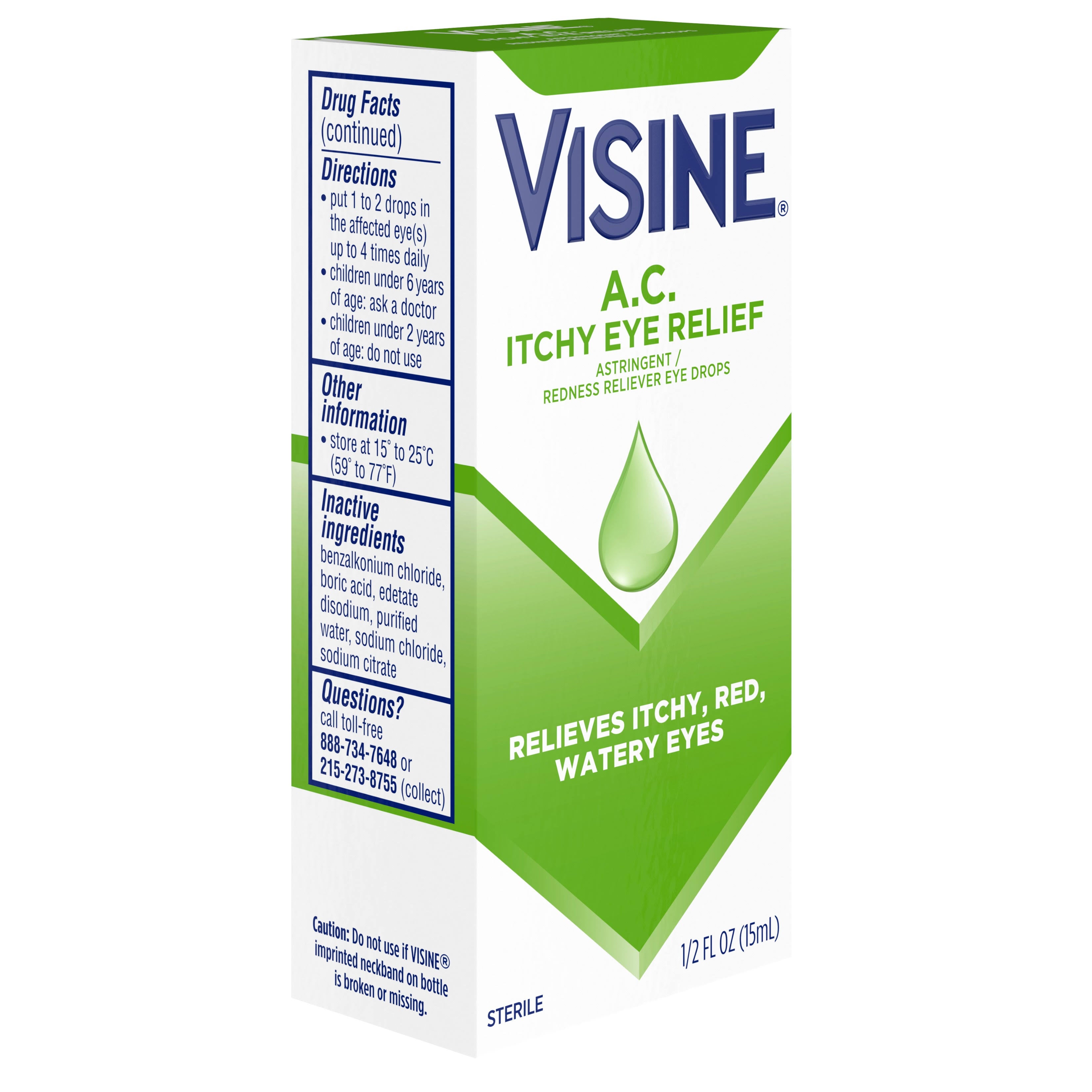 0.5 fl oz Itchy Eye Relief G8537