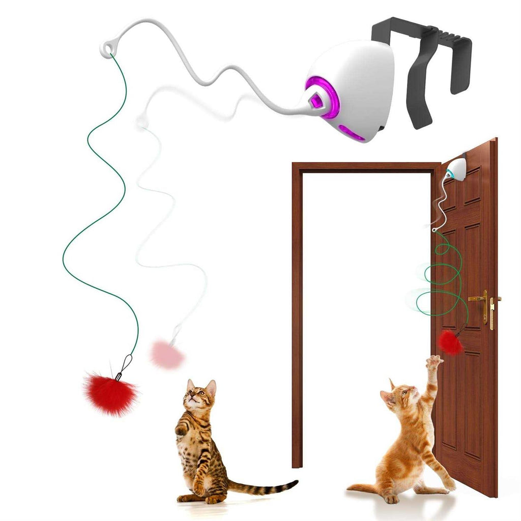 Automatic Hanging Cat String Toy F45320