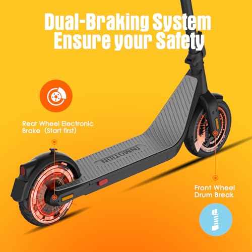 Electric Scooter, 22 MPH, 30-Mile Long-Range D7820