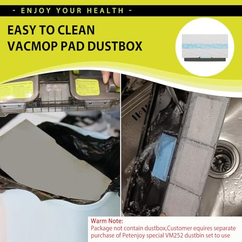 80 Pcs Disposable Split Mop Pads For Shark VACMOP T9560