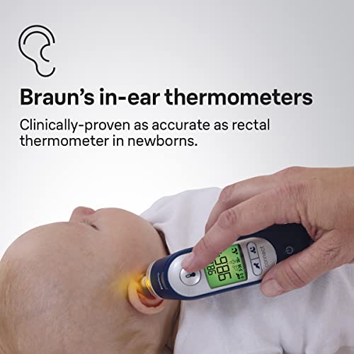 Ear Thermometer with Color-Coded Digital Display R816