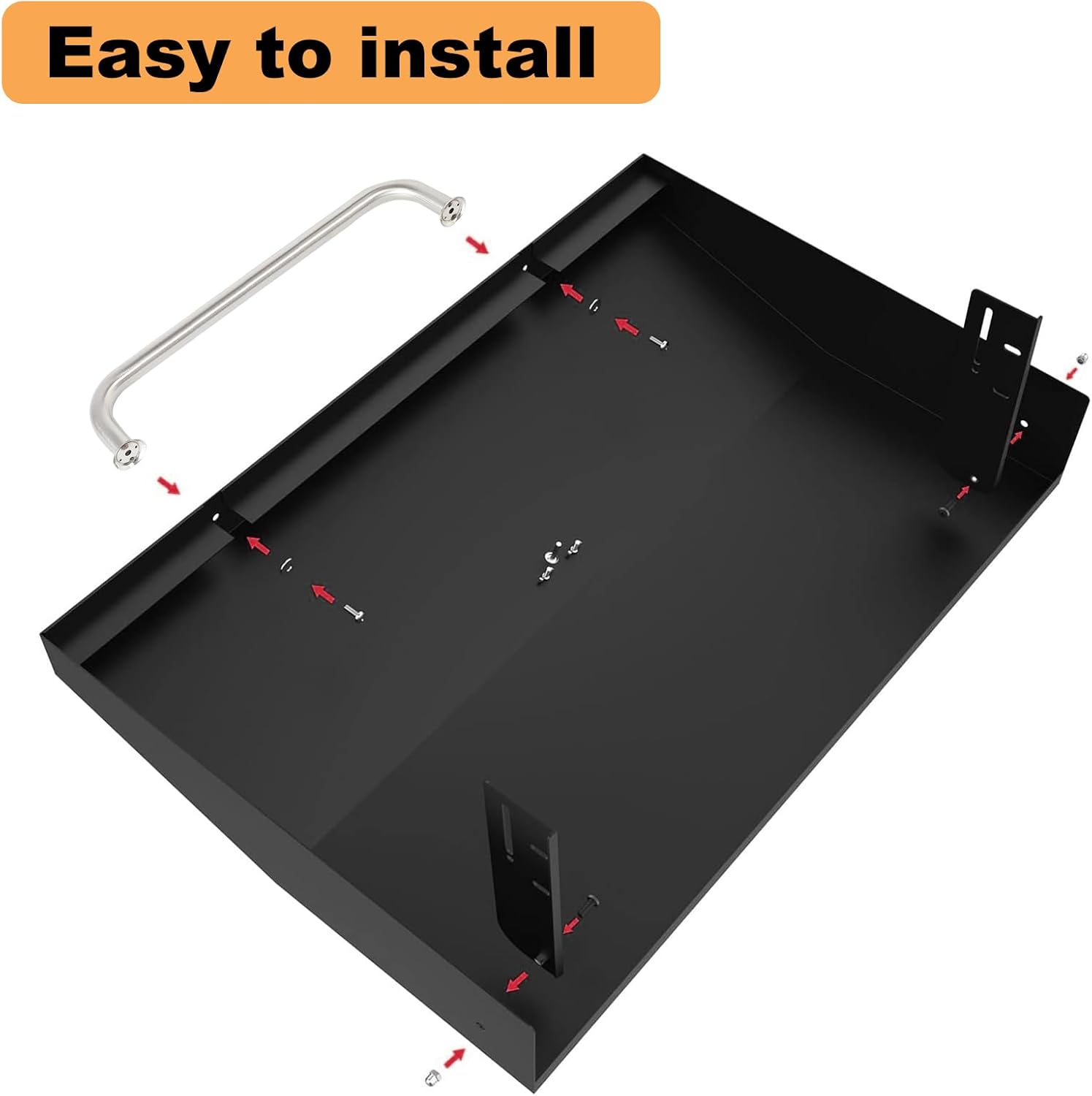 Hinged Lid for 28 inch Blackstone Griddle Hard Cover Hood with Thermometer X5668