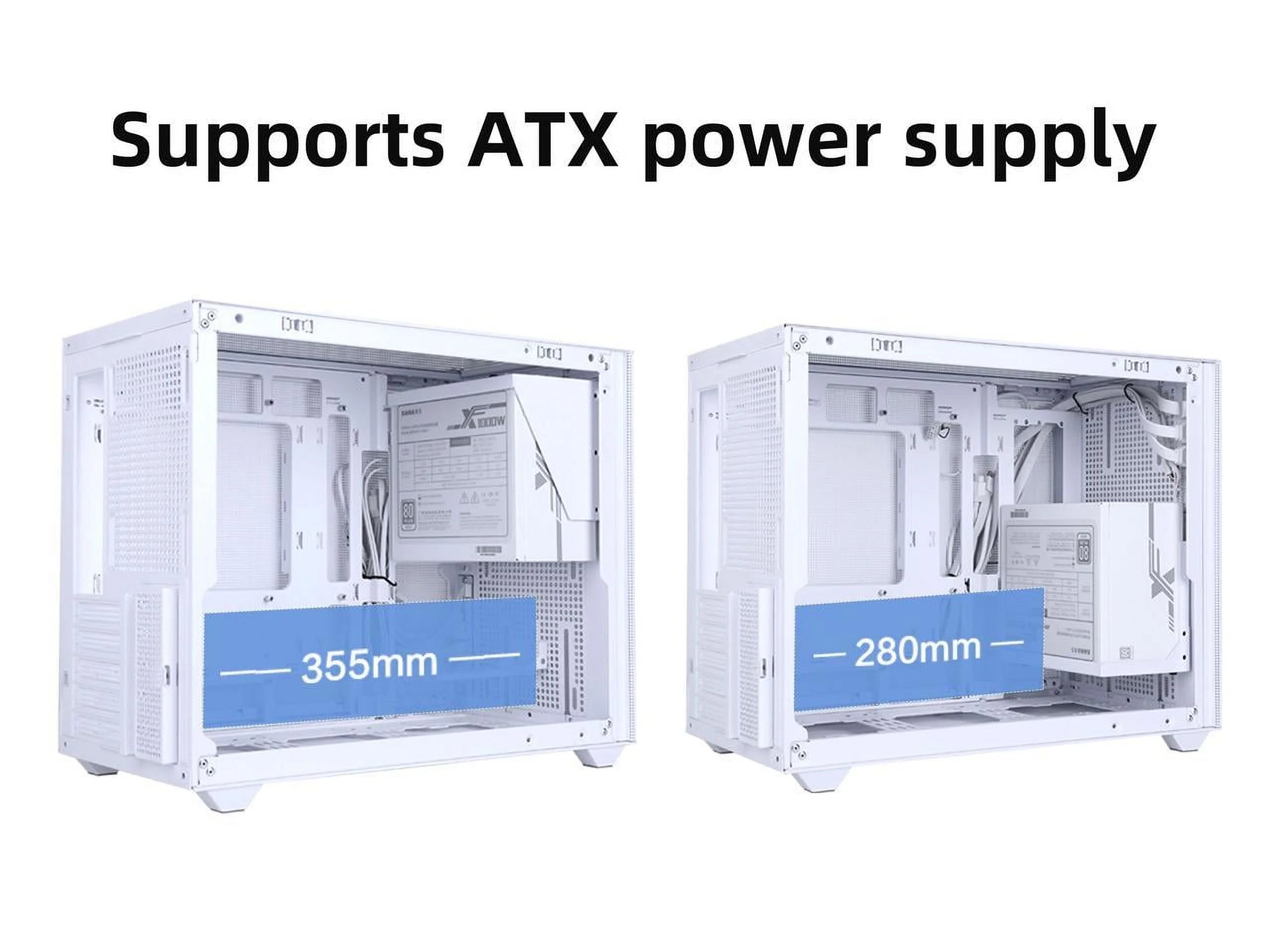 Mini Micro ATX Tower Computer Case with Tempered Glass Side A160770