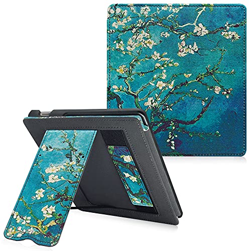 Apricot Blossom Stand Case for Kindle Oasis with Hand Strap M36702