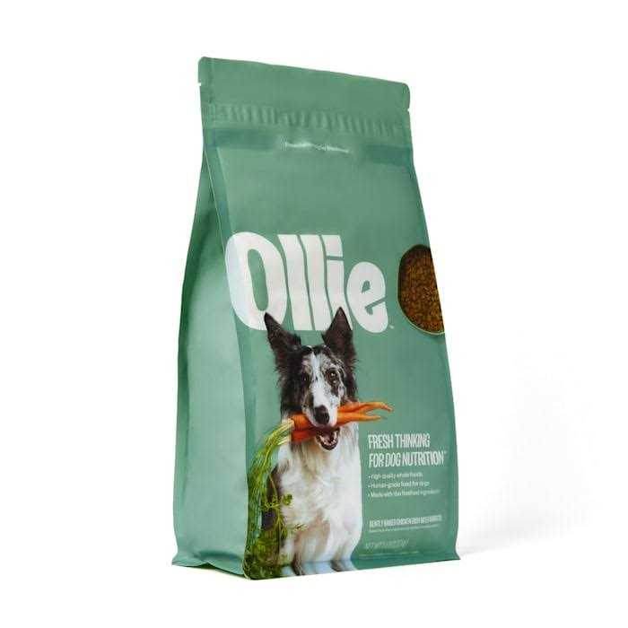 Ollie Baked Chicken Dish with Carrots Dry Dog Food K25994