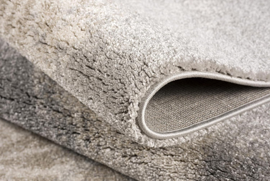 Grey Brown Plush Area Rug 4' x 6' G4420